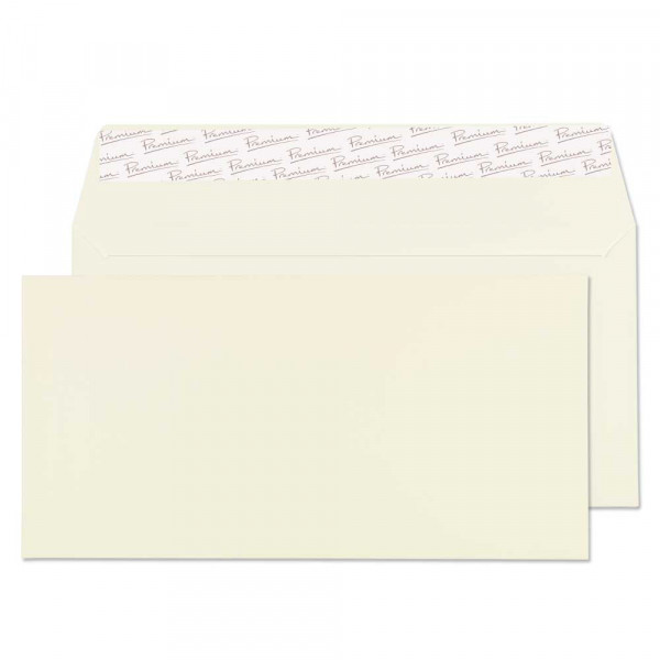 120g Premium Business Oyster woven P/S envelopes, DL, 110x220mm, (50-pack)  245217 - 1