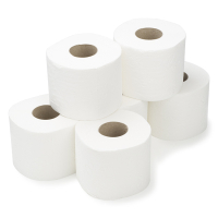 123ink 2-ply maxi jumbo toilet paper suitable for Tork T1 dispenser (6-pack) 120272C 440 SDR02007