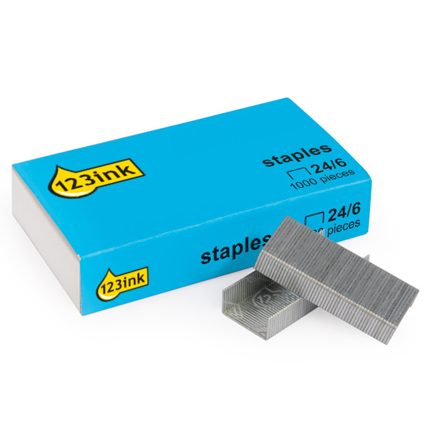 123ink 24/6 staples (1000-pack) 23060039002 24855600C 300032 55700000C 300032 - 1