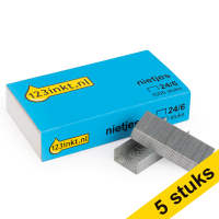 123ink 24/6 staples (5 x 1000-pack)