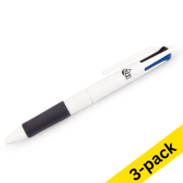 123ink 4-Colour ballpoint pen (3-pack)  301149 - 1