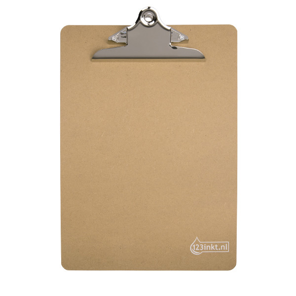 123ink A4 wooden portrait clipboard with large clamp 2392570C 301928 - 1