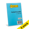 123ink A6 L-foot brochure holder (3-pack)