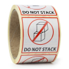 123ink 'Do Not Stack' warning labels (200 labels)