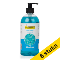 123ink Eco Blue Lime hand soap, 500ml (6-pack)