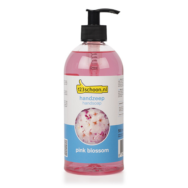 123ink Eco Pink Blossom hand soap, 500ml  SDR06211 - 1