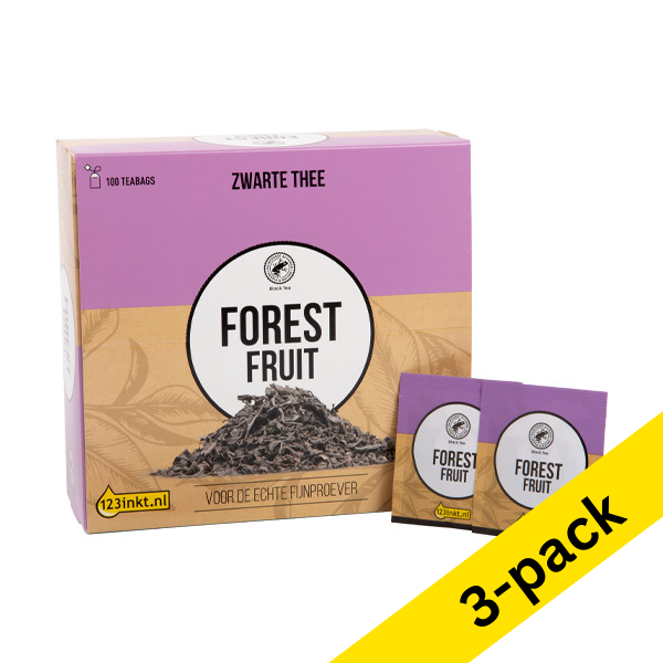 123ink Forest Fruit tea (3 x 100-pack)  302056 - 1