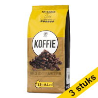 123ink Gold dark roast coffee beans, 1kg (3-pack)