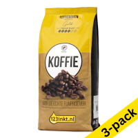 123ink Gold medium roast coffee beans, 500g (3-pack)