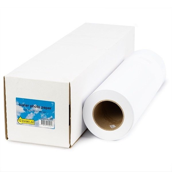 123ink Luster photo paper roll, 432mm x 30m (260gsm) 1929B001C 1929B008C C13S042079C 155066 - 1