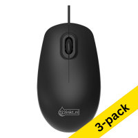 123ink MC100 wired mouse (3-pack)