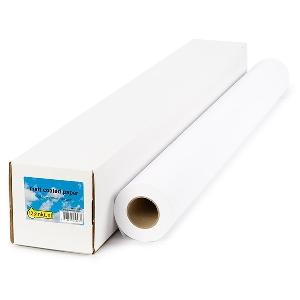 123ink Matt paper roll, 1067mm x 30m (140gsm) 8946A006C 155077 - 1