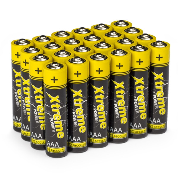 123ink Xtreme Power AAA LR03 batteries (24-pack) 24MN2400C ADR00009 MN2400C ADR00009 - 1