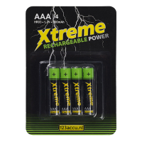 123ink Xtreme Power rechargeable AAA battery (4-pack)