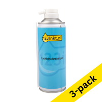 123ink air pressure cleaner, 400ml (3-pack)