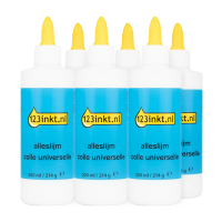 6 x 123ink all-purpose glue bottle, 200ml