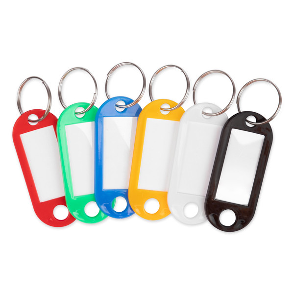 123ink assorted keyrings (10-pack)  301100 - 1