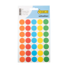 123ink assorted marking dots, Ø 19mm (105 labels)