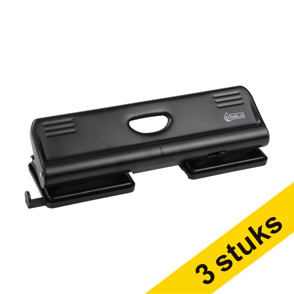 123ink black 4-hole punch (22 sheets) (3-pack)  301999 - 1