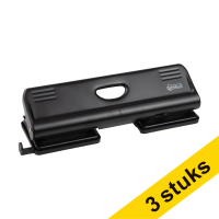 123ink black 4-hole punch (22 sheets) (3-pack)