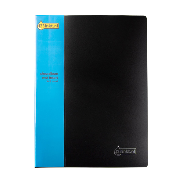 123ink black A4 display folder (100-pages)  301597 - 1