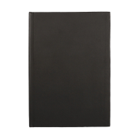 123ink black A5 lined bound book (80 sheets) K-5519C 301412