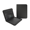 123ink black A5 writing folder with zipper and calculator 302257 123ink black A5 writing folder with zipper and calculator 302257 - 1