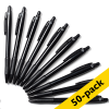 123ink black ballpoint pen (50-pack)