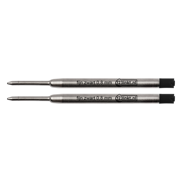 123ink black fine ballpoint refill (2-pack) 19503672C 1950367C 300855 - 1