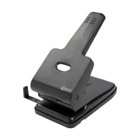 123ink black heavy duty 2-hole punch (60 sheets) 51800184C 302172