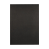 123ink black lined bound book, 80 sheets