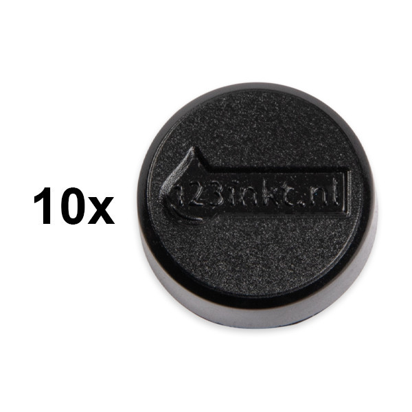 123ink black magnets, 20mm (10-pack) 6162090C 301259 - 1