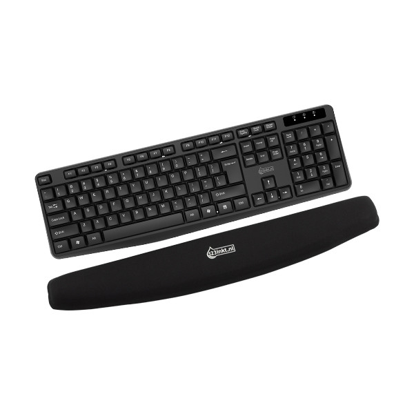 123ink black memory foam keyboard wrist rest 9178201C 301037 - 2