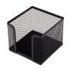 123ink black mesh memo cube