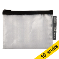 10 x 123ink black mesh pouch (A6)