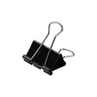 123ink black paper clamp, 32mm (12-pack) 2133290C 301932