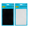 123ink black/white self-adhesive felt pads, 100mm x 150mm (4-pack)