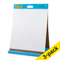 123ink blank table flipchart, 50.8cm x 58.4cm (3 x 20 sheets)