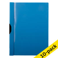 123ink blue A4 clip folder (10-pack)