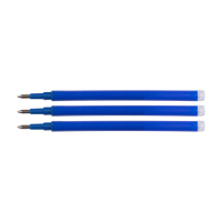 123ink blue erasable ballpoint refill (3-pack)