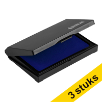 123ink blue ink pad (3-pack)