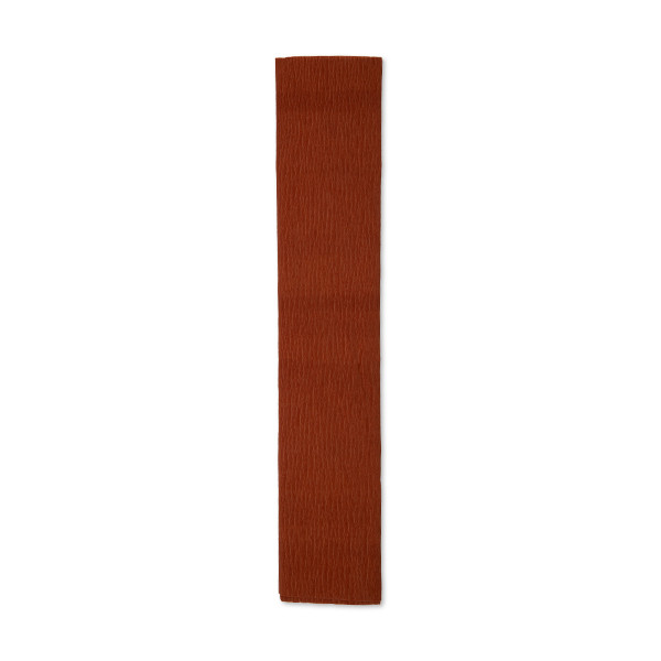 Folia brown crepe paper, 250cm x 50cm Folia 123ink.ie