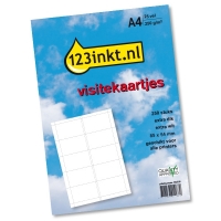 123ink business card sheets (25 sheets)