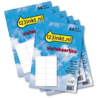 123ink business card sheets (6 x 25-pack)