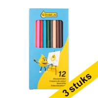 123ink colouring pencils (3 x 12-pack)