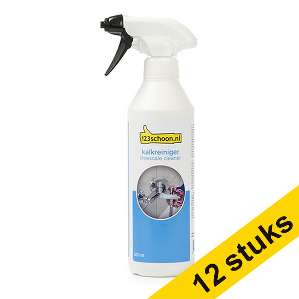 123ink foam spray limescale cleaner, 500 ml (12-pack)  SDR06005 - 1