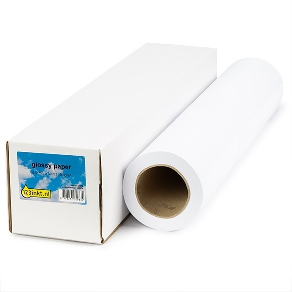 123ink glossy paper roll, 610mm x 30m (190 g/m2) 6058B002C 6060B002C Q1420AC Q1420BC Q1426B 155051 - 1