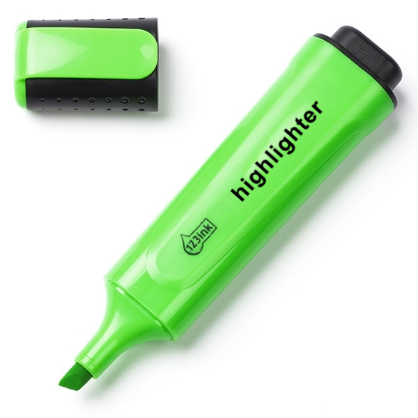 123ink green highlighter 21060015275 7033C 300018 - 1