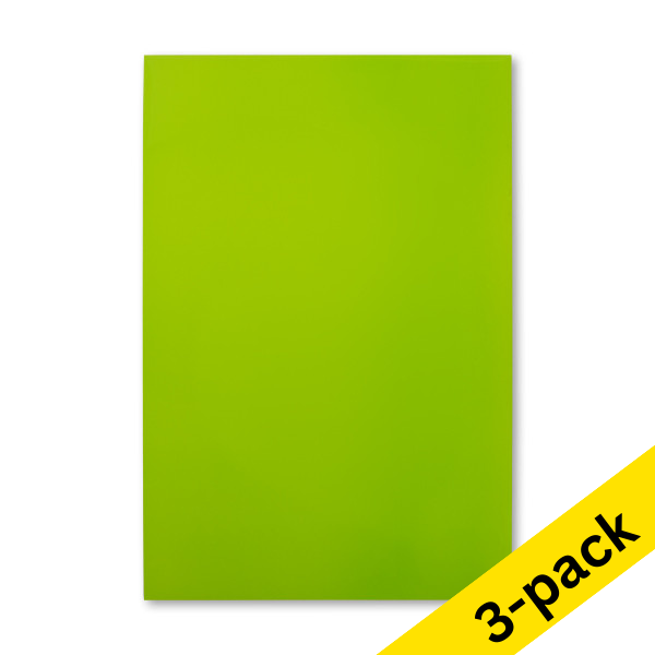 123ink green magnetic sheet, 20cm x 30cm (3-pack)  302146 - 1