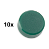 123ink green magnets, 15mm (10-pack)